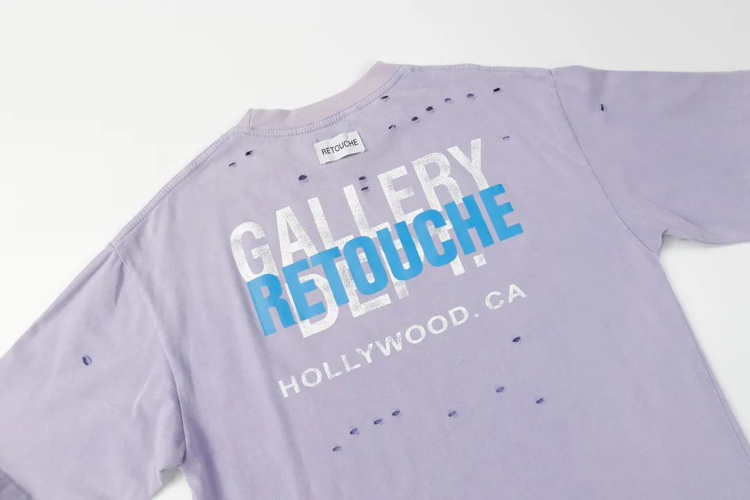 GALLERY.DEPT new summer short-sleeved model number: D3216p110 color: purple code number: S M L XL